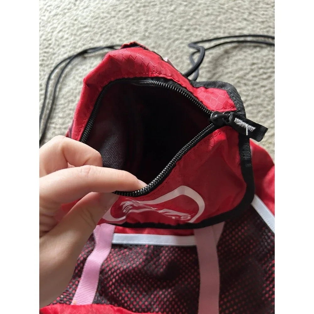 EA Sports Drawstring Gym Bag Red, Black & White